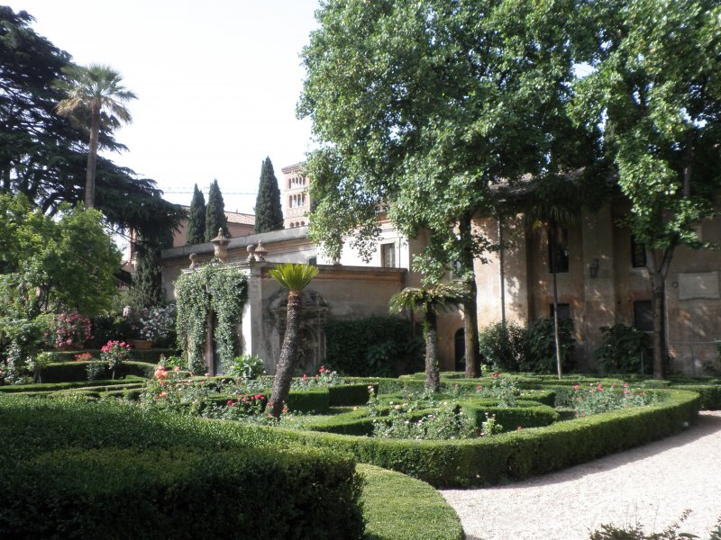 Le jardin de la villa